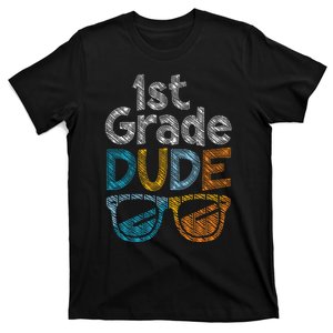 1st Grade Dude Back To School First Grade Student T-Shirt