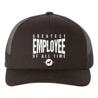 1 Greatest Employee Of All Time Employee 1 Employee Goat Yupoong Adult 5-Panel Trucker Hat