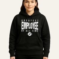 1 Greatest Employee Of All Time Employee 1 Employee Goat Hoodie