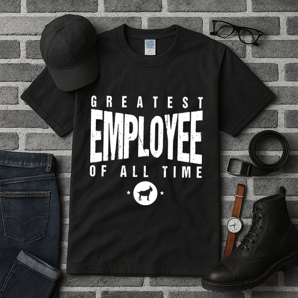 1 Greatest Employee Of All Time Employee 1 Employee Goat Tall T-Shirt