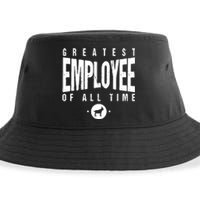 1 Greatest Employee Of All Time Employee 1 Employee Goat Sustainable Bucket Hat