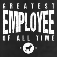 1 Greatest Employee Of All Time Employee 1 Employee Goat Golf Towel
