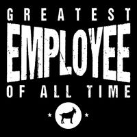 1 Greatest Employee Of All Time Employee 1 Employee Goat Wool Snapback Cap