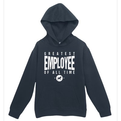 1 Greatest Employee Of All Time Employee 1 Employee Goat Urban Pullover Hoodie