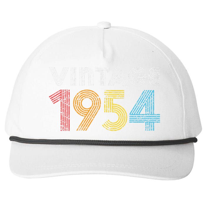 1954 Gift For Women Made Born In 1954 Snapback Five-Panel Rope Hat