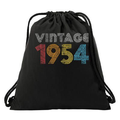 1954 Gift For Women Made Born In 1954 Drawstring Bag