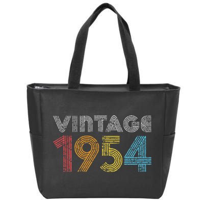 1954 Gift For Women Made Born In 1954 Zip Tote Bag