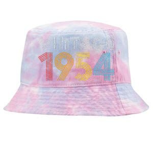 1954 Gift For Women Made Born In 1954 Tie-Dyed Bucket Hat