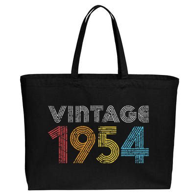 1954 Gift For Women Made Born In 1954 Cotton Canvas Jumbo Tote