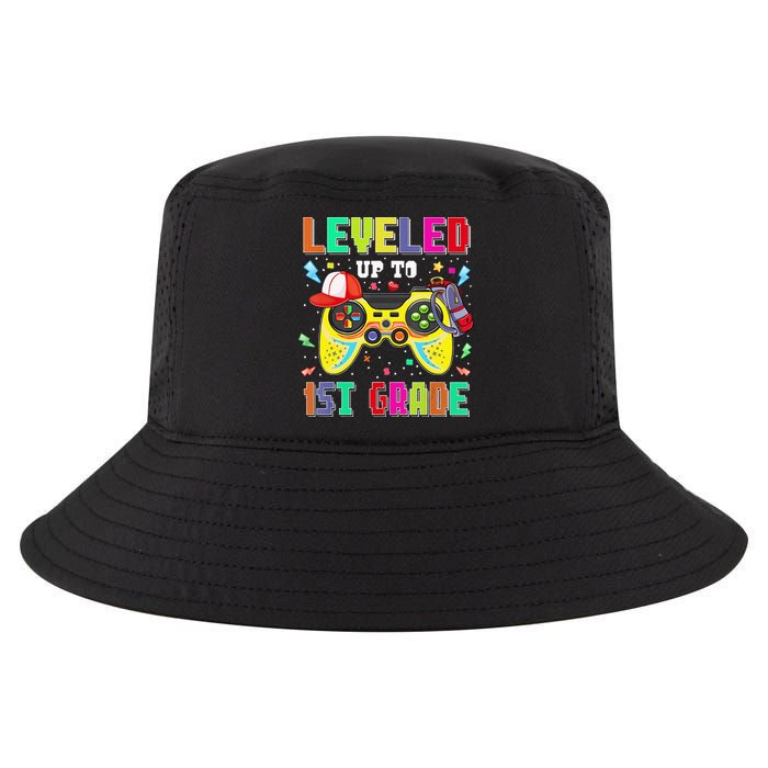 1St Grade Gamer First Day Of First Grade Back To School Cool Comfort Performance Bucket Hat