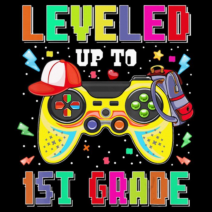 1St Grade Gamer First Day Of First Grade Back To School Cooling Performance Crew T-Shirt
