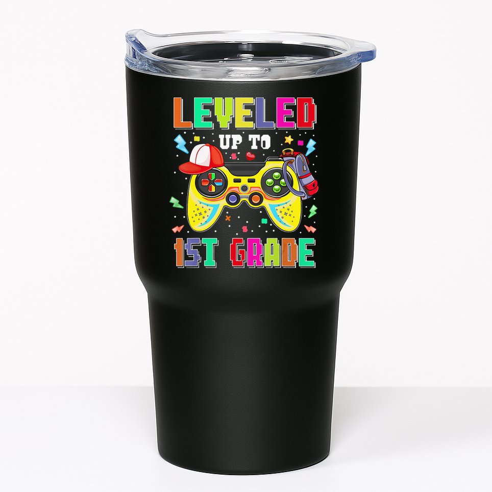 1St Grade Gamer First Day Of First Grade Back To School Tumbler
