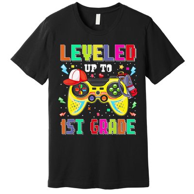 1St Grade Gamer First Day Of First Grade Back To School Premium T-Shirt