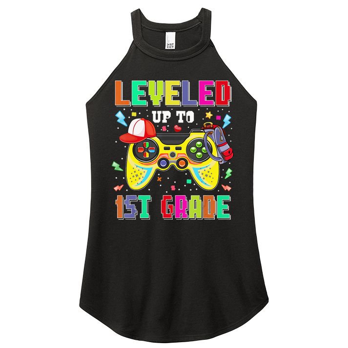 1St Grade Gamer First Day Of First Grade Back To School Women's Perfect Tri Rocker Tank