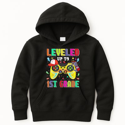 1St Grade Gamer First Day Of First Grade Back To School Kids Hoodie
