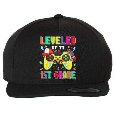 1St Grade Gamer First Day Of First Grade Back To School Wool Snapback Cap