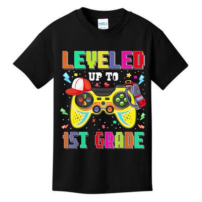 1St Grade Gamer First Day Of First Grade Back To School Kids T-Shirt