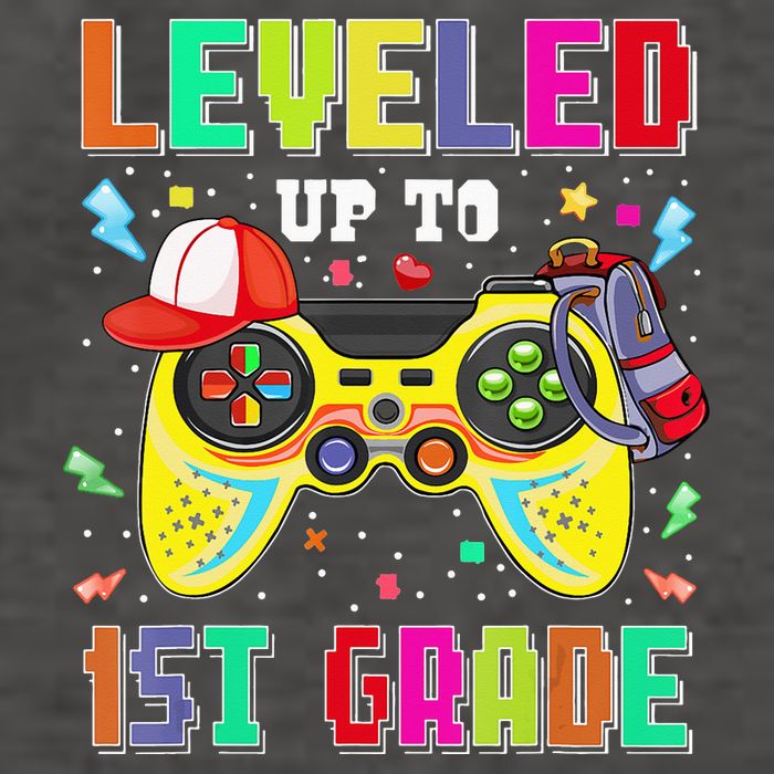 1St Grade Gamer First Day Of First Grade Back To School Vector Backpack