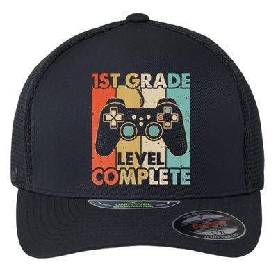 1St Grade Graduation Level Complete Video Games Flexfit Unipanel Trucker Cap