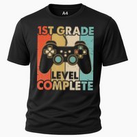 1St Grade Graduation Level Complete Video Games Cooling Performance Crew T-Shirt