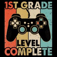 1St Grade Graduation Level Complete Video Games Impact Tech Backpack
