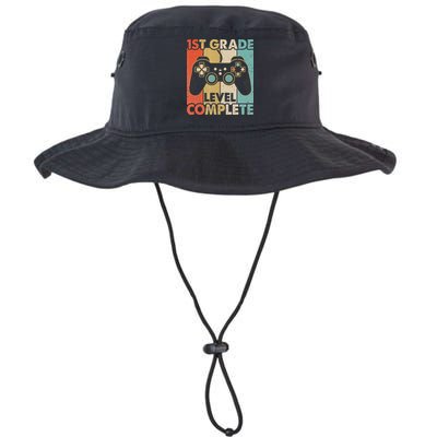 1St Grade Graduation Level Complete Video Games Bucket Hat