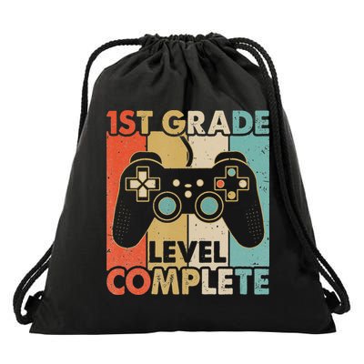 1St Grade Graduation Level Complete Video Games Drawstring Bag