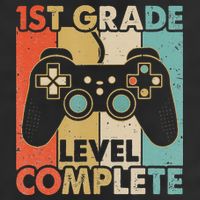1St Grade Graduation Level Complete Video Games 25L Jumbo Tote