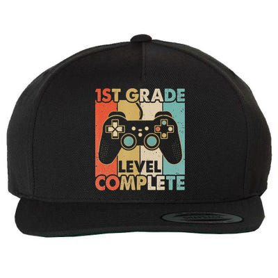 1St Grade Graduation Level Complete Video Games Wool Snapback Cap