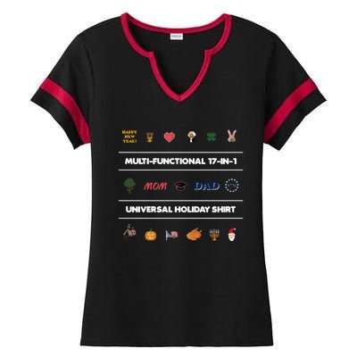 17cute Giftincute Gift1 Universal Holiday Pixel Art Funny Gift Ladies Halftime Notch Neck Tee