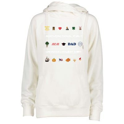 17cute Giftincute Gift1 Universal Holiday Pixel Art Funny Gift Womens Funnel Neck Pullover Hood