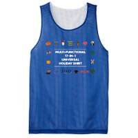 17cute Giftincute Gift1 Universal Holiday Pixel Art (V2) Gift Mesh Reversible Basketball Jersey Tank