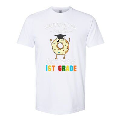 1st Grade Graduation Donut Funny Quote First Grader Softstyle CVC T-Shirt