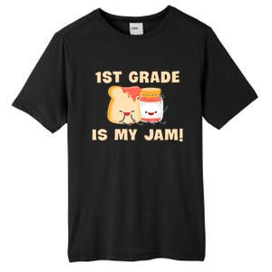 1St Grade Is My Jam Funny 1St Grade Teachers Cool Gift Tall Fusion ChromaSoft Performance T-Shirt