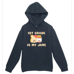 1St Grade Is My Jam Funny 1St Grade Teachers Cool Gift Urban Pullover Hoodie