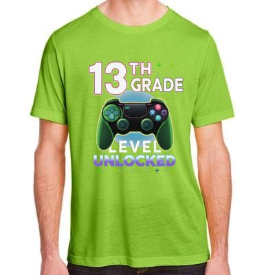 13th Grade Level Unlocked Video Gamer Teenager Birthday Adult ChromaSoft Performance T-Shirt