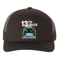 13th Grade Level Unlocked Video Gamer Teenager Birthday Yupoong Adult 5-Panel Trucker Hat