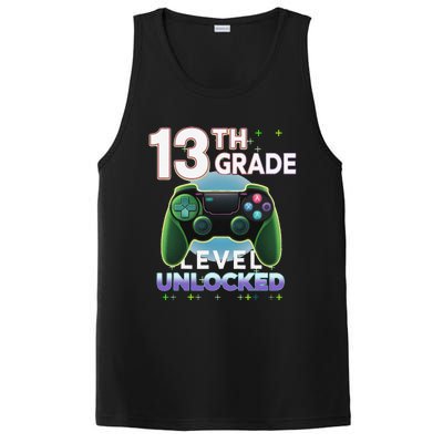 13th Grade Level Unlocked Video Gamer Teenager Birthday PosiCharge Competitor Tank