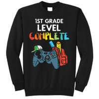 1st Grade Level Complete Gaming Last Day Of School Gamer Sweatshirt