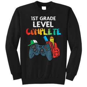 1St Grade Level Complete Gaming  Last Day Of School Gamer Sweatshirt