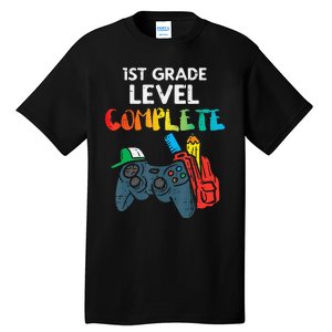 1St Grade Level Complete Gaming  Last Day Of School Gamer Tall T-Shirt