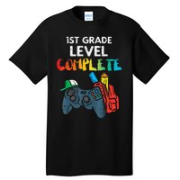 1St Grade Level Complete Gaming  Last Day Of School Gamer Tall T-Shirt