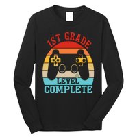 1st Grade Level Complete Last Day Of School Graduation Long Sleeve Shirt