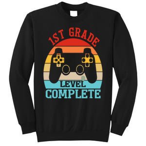 1st Grade Level Complete Last Day Of School Graduation Sweatshirt