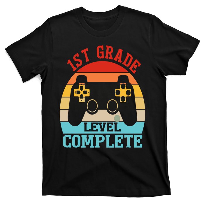 1st Grade Level Complete Last Day Of School Graduation T-Shirt