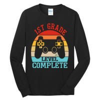 1st Grade Level Complete Last Day Of School Graduation Tall Long Sleeve T-Shirt