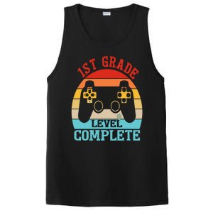 1st Grade Level Complete Last Day Of School Graduation PosiCharge Competitor Tank