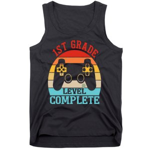 1st Grade Level Complete Last Day Of School Graduation Tank Top