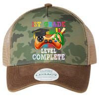 1St Grade Level Complete Last Day Of School Graduation Legacy Tie Dye Trucker Hat