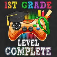 1St Grade Level Complete Last Day Of School Graduation Cool Comfort Performance Bucket Hat